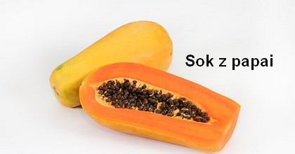 Sok z papai z Ameryki Południowej